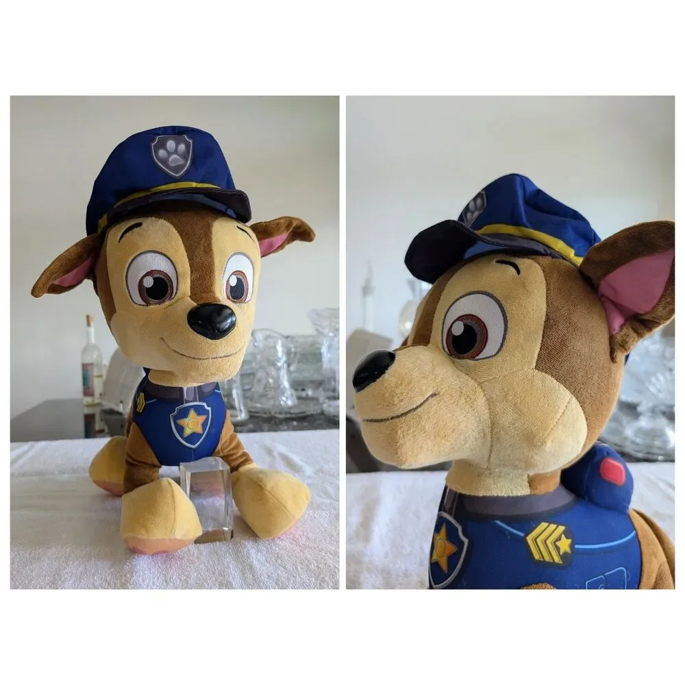 Lot of 3 Paw Patrol Chase Plush&VTech Drop & Go Dump Truck Toy Bundle